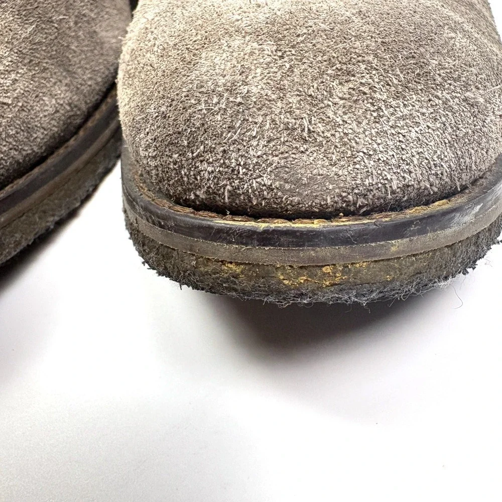 Johnston‎ & Murphy Copeland Chukka Boot Mens Sz 11M Gray Oiled Suede Lace Up